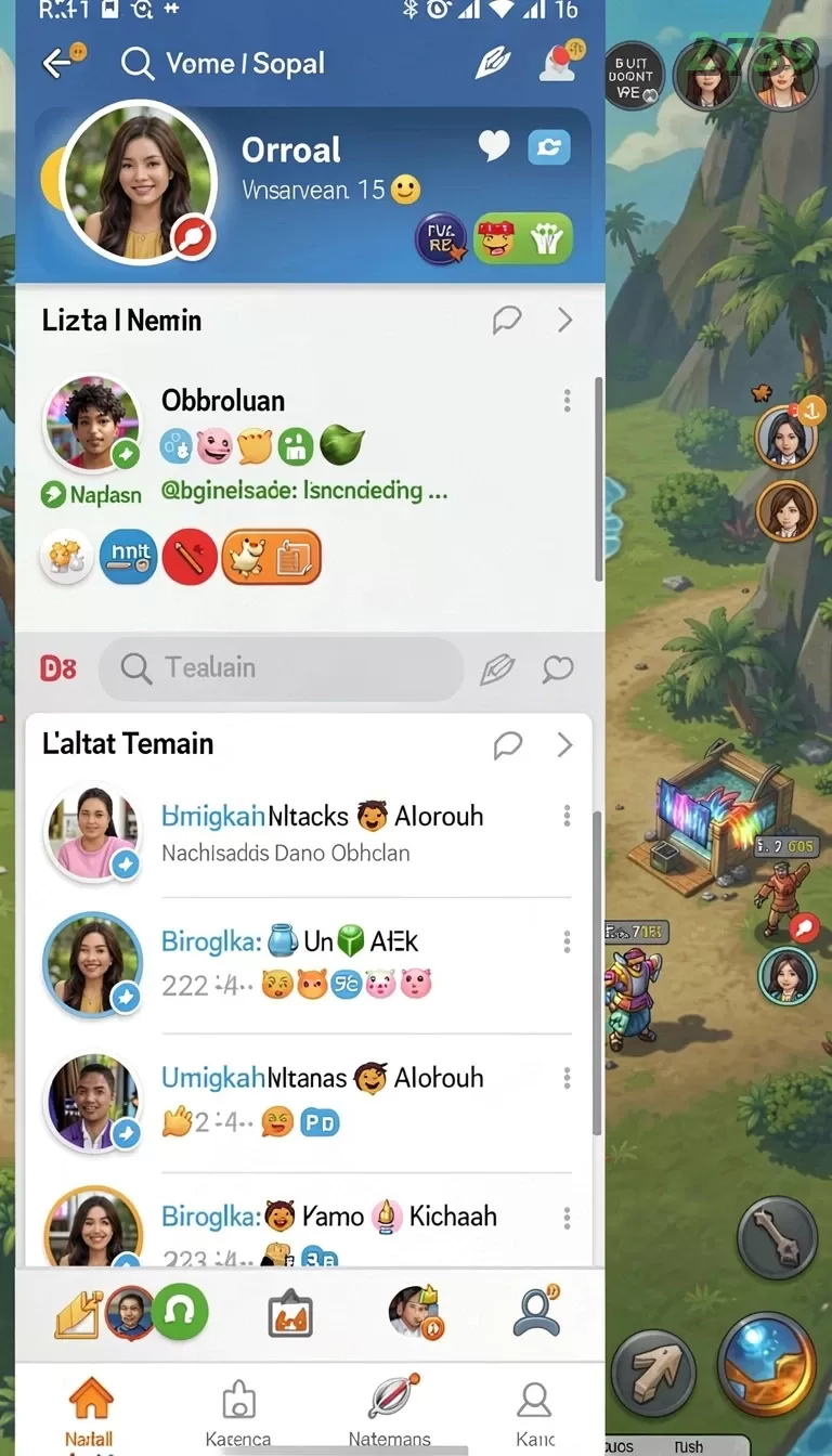Cuplikan layar MENANGBET — aktivitas