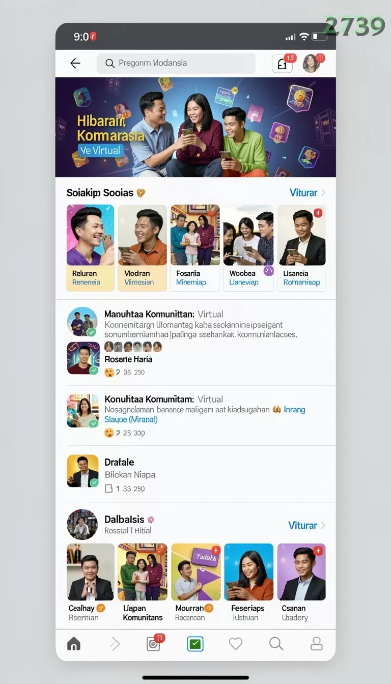 Cuplikan layar KG778 — halaman utama