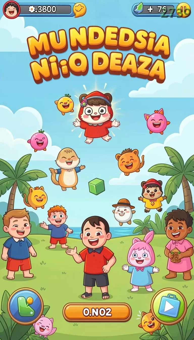 Cuplikan layar SUPERSVIP — menu navigasi