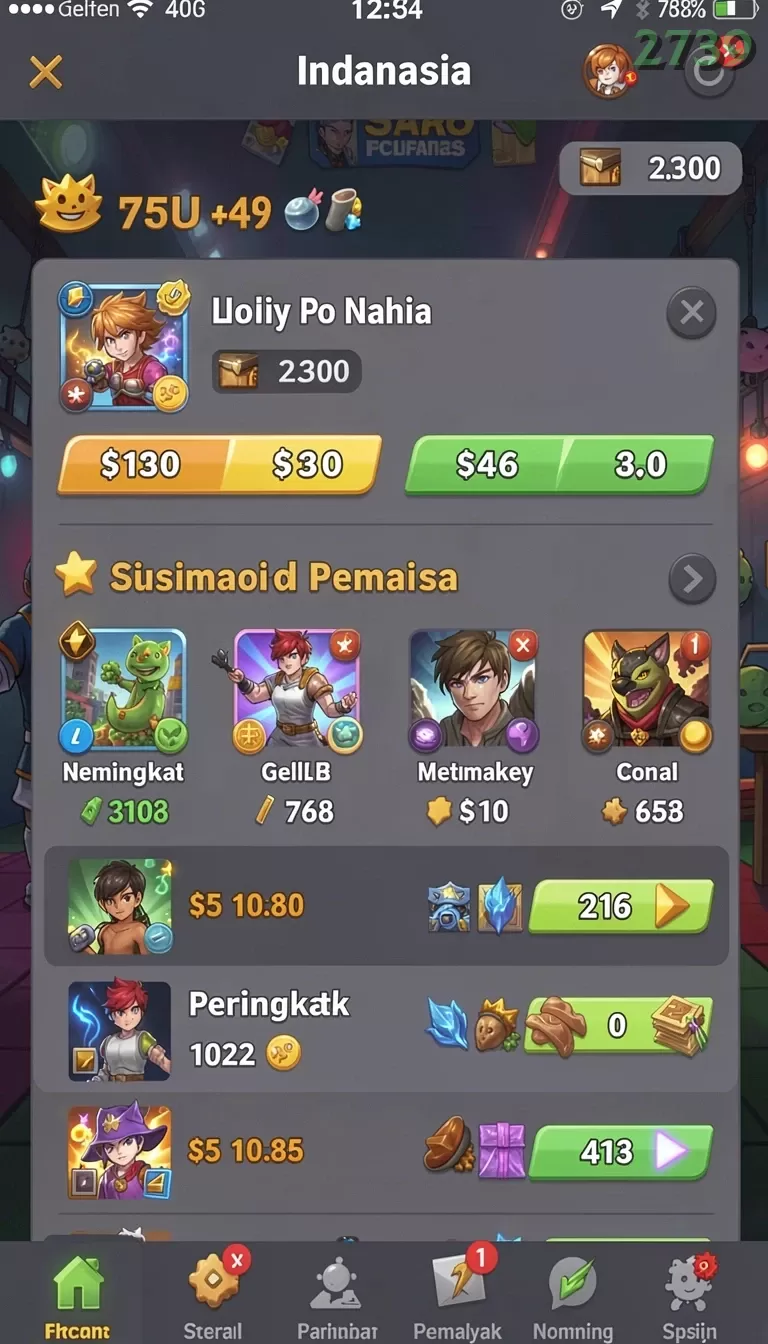 Cuplikan layar MENANGBET — halaman utama