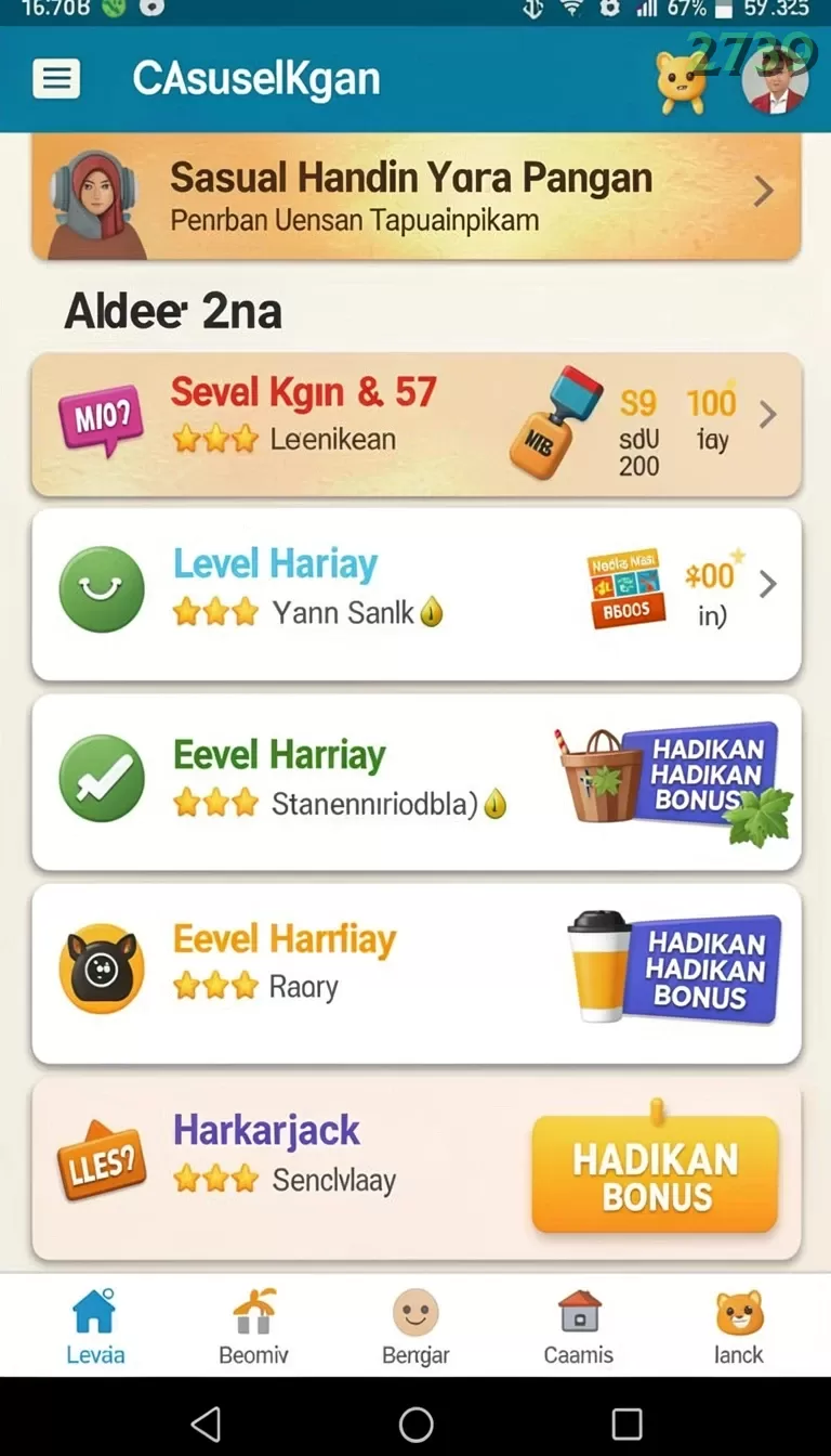 Cuplikan layar LEDAKGG — pengaturan akun